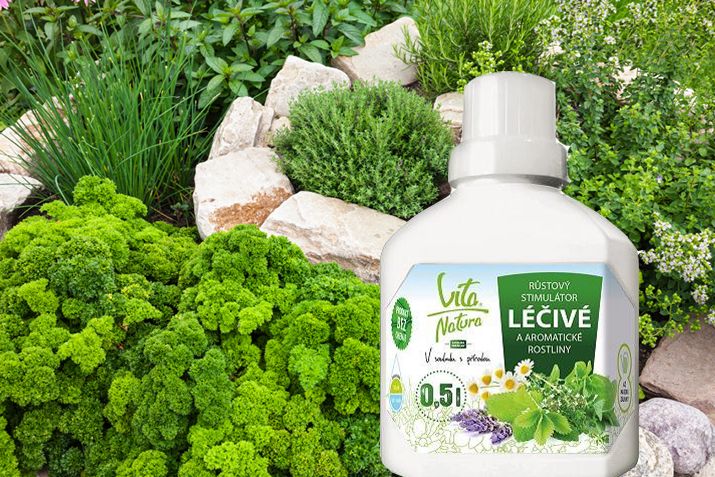 Bio růstový stimulátor na Léčivé a aromatické rostliny /Vita Natura 0,5l